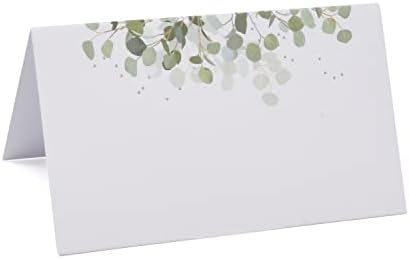 Gift Boutique 100 Pack Eucalyptus Place Cards 1