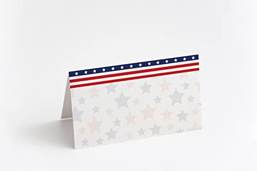 DESERT MERCANTILE Patriotic Place Cards 25 Pack