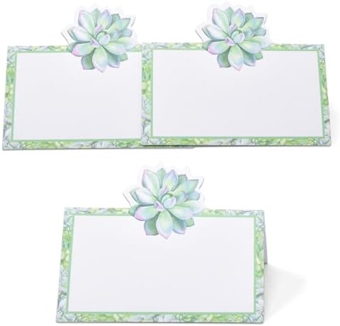 Gift Boutique 100 Succulent Place Cards