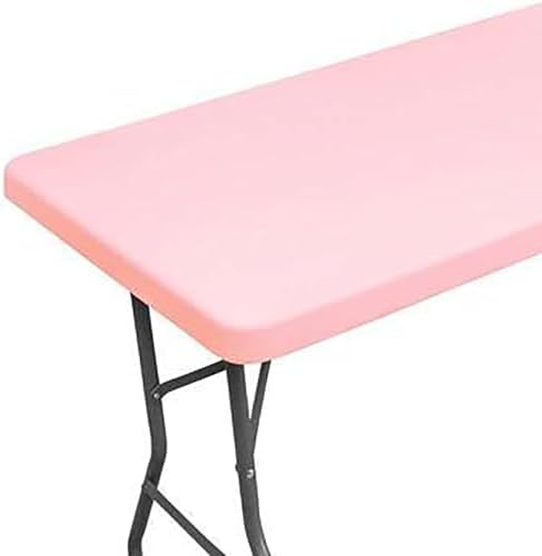 Stretchy Rectangle Tablecover for 5ft Tables Washable Spandex Tablecloth Protector