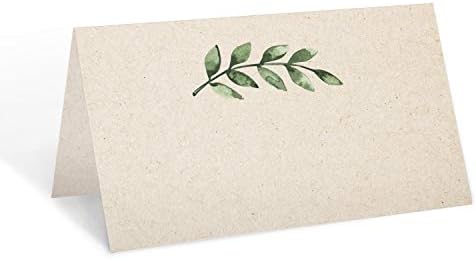 321Done Greenery Place Cards - Set of 50