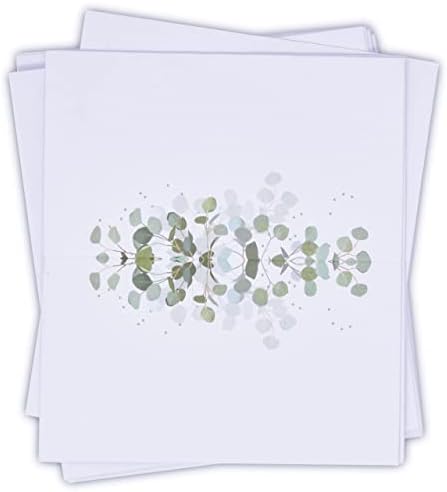 Gift Boutique 100 Pack Eucalyptus Place Cards 1