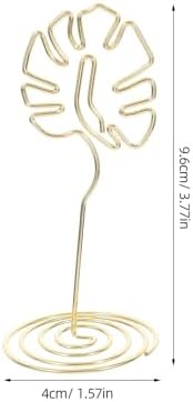 Stobok Table Number Holders 8PCS Metal Set