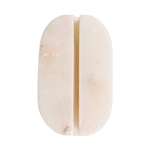 Creative Co Op 4 Piece Marble Place Card Holders White