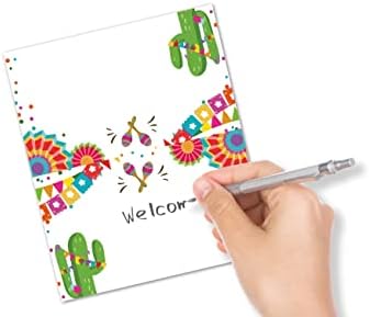Mexican Fiesta Themed Place Cards Pack of 25