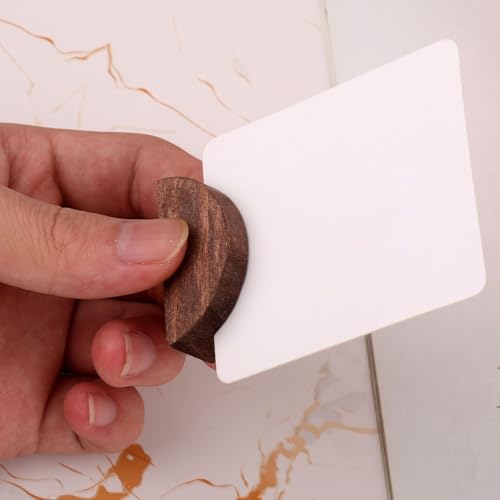 30pcs Wooden Table Number Stands for Weddings and Parties