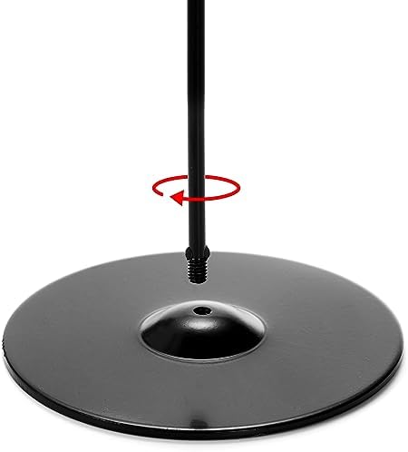 Tosnail 12 Pack 12 Inch Tall Table Number Holders Black