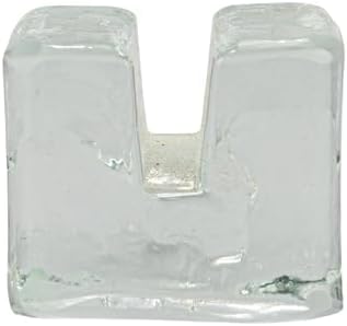 Creative Co-Op Clear Glass Cube Place Card Holders Set of 6
