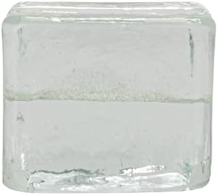 Creative Co-Op Clear Glass Cube Place Card Holders Set of 6