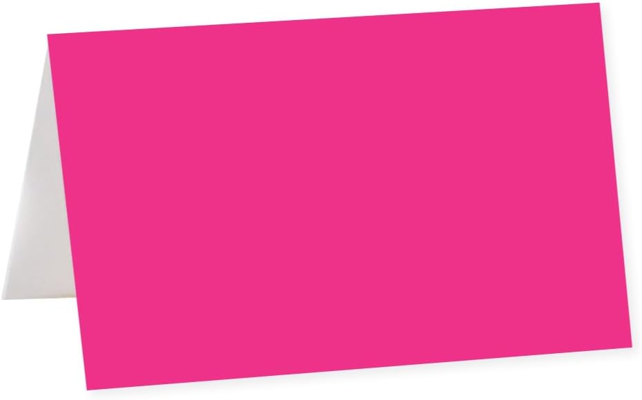 Andaz Press Fuchsia 20-Pack Place Cards for Events