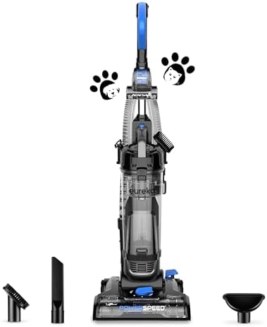 Eureka PowerSpeed Lightweight Upright Vacuum Cleaner Blue