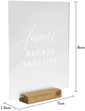 Hanna Roberts Set of 3 Wedding Signs with Holder