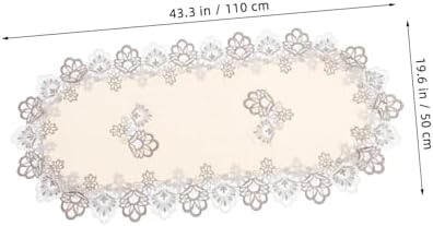 Elegant Lace Table Runner for Dining and Weddings