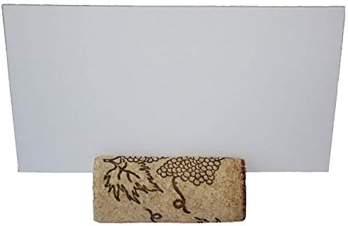 Premium Recycled Cork Place Card Holders Set of 25