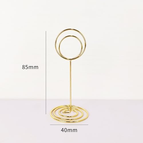 20 Pcs Metal Wire Place Card Holders Table Number Holder Wedding Table Clips