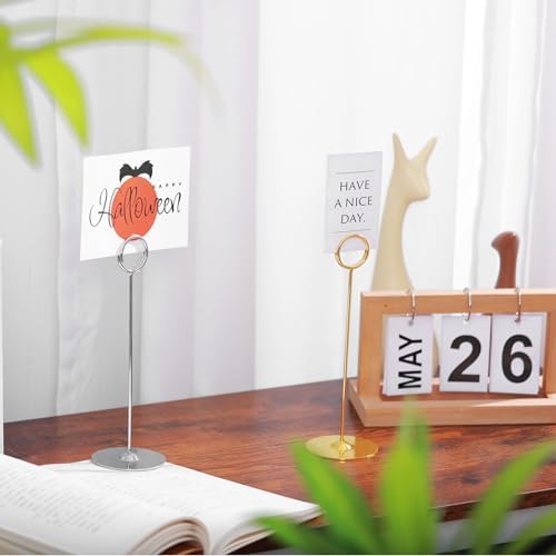 Urban Deco 16 Piece Table Card Holder Set Gold