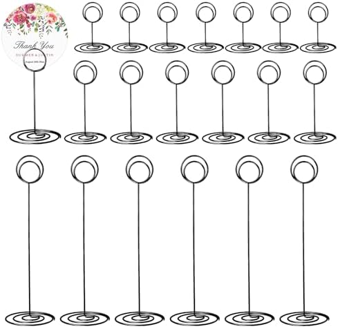 3 Sizes Table Number Holders 36 Pack Elegant Metal