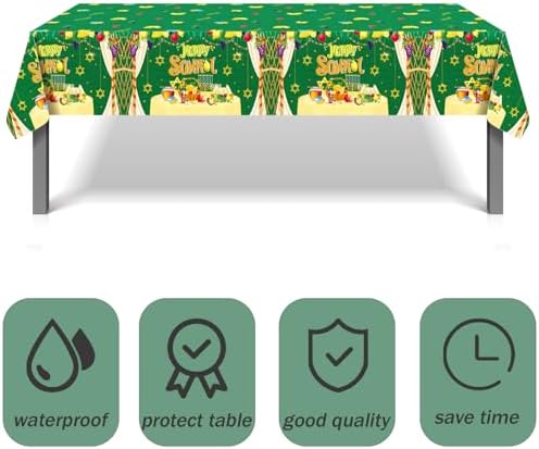 3 Pcs Disposable Tablecloths for Party Decorations