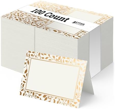 Better Office Products 100 Pack Place Cards