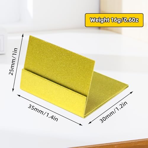 12 Pack Gold Table Number Holders for Events and Parties