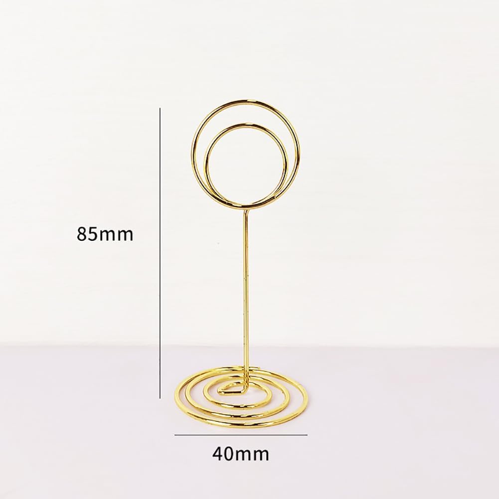 20 Pcs Metal Wire Place Card Holders Table Number Holder Wedding Table Clips