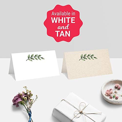 321Done Greenery Place Cards - Set of 50