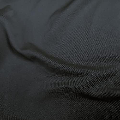 Black 36x42 Inch Cocktail Highboy Tablecloth
