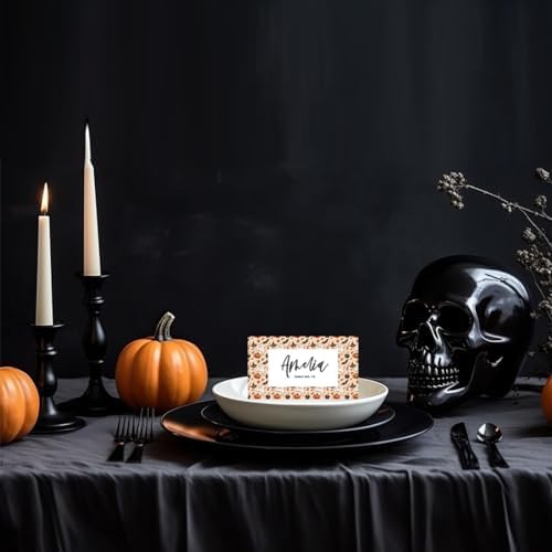 Andaz Press Halloween Place Cards 24 Pack 2x35 1