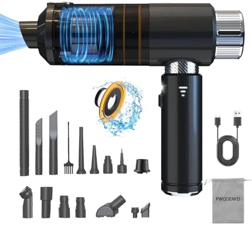 Handheld Car Cleaner with Brushless Motor and 16000PA Suction Power