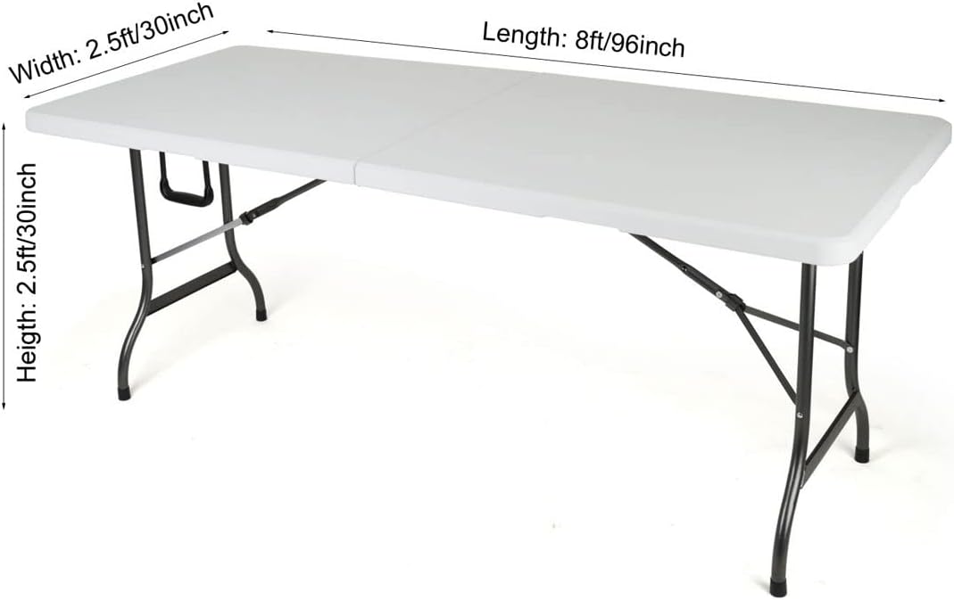 2 Pack 8FT Pink Spandex Tablecloth for Rectangular Tables