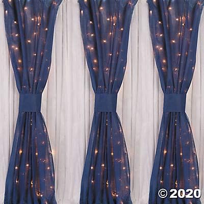 Navy Gossamer Roll 100ft x 3ft Wedding Party Dcor