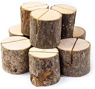 Rustic Wood Table Numbers Holder 20pcs