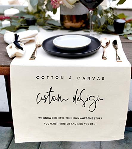 The Cotton Canvas Co Custom Table Runner