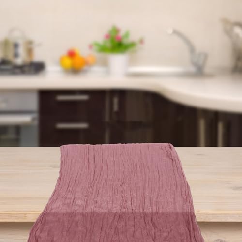 Bohemian Gauze Table Runner for Elegant Decorations