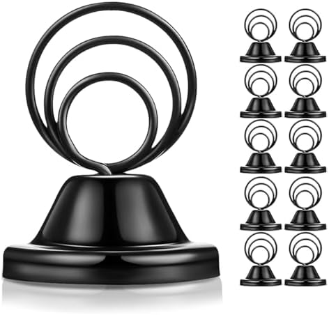 Danishsy Table Number Holders 10PCs Metal Stand Set