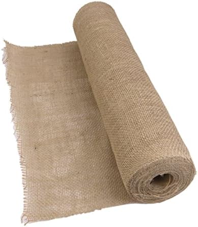 10M Burlap Jute Table Runner Rustic Hessian Cover