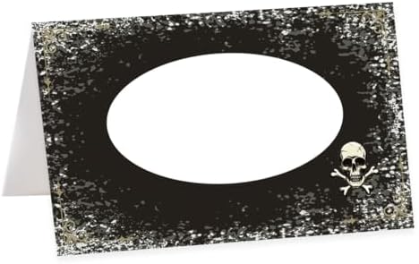 Andaz Press Halloween Place Cards 24 Pack 2x35 Inch