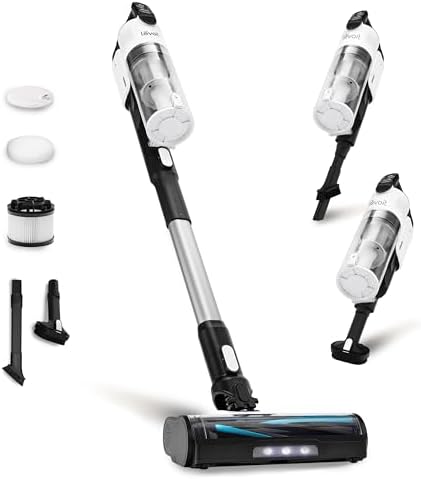 LEVOIT Cordless Stick Vacuum with 50 Minutes Runtime