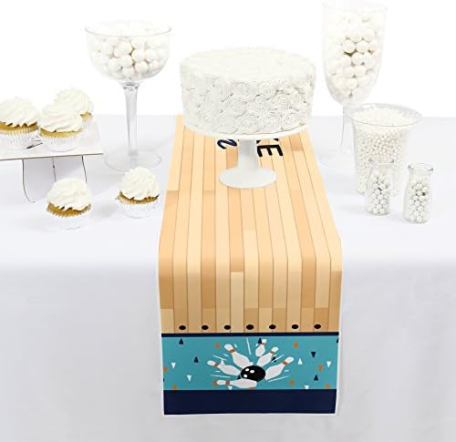 Big Dot of Happiness Bowling Party Table Runner 12x60 Inches