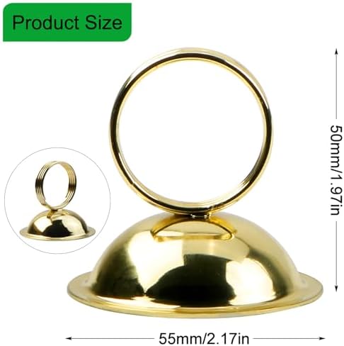 Gold Table Number Holders 14 Pack for Wedding Events