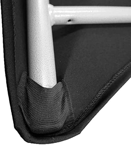 Black 36x42 Inch Cocktail Highboy Tablecloth