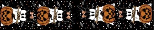 Halloween Ghost Table Runner 13x72 Inches