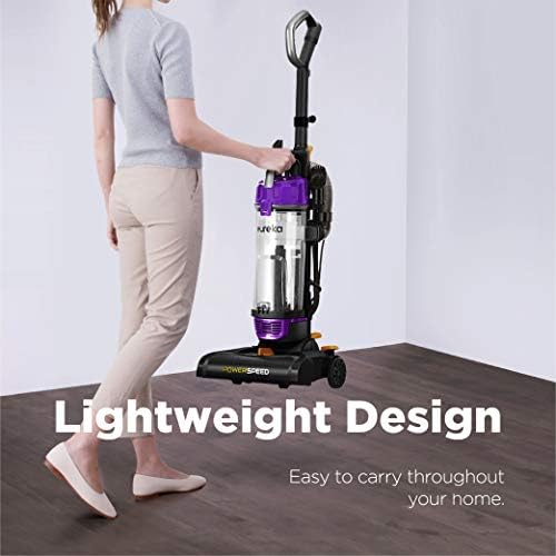 Eureka NEU182B PowerSpeed Bagless Upright Vacuum Cleaner Purple