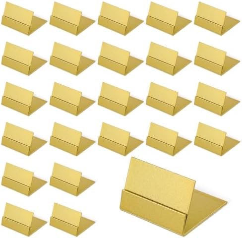 24 Pcs Gold Table Number Holders for Weddings Parties and Events