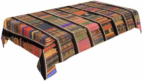Vintage Wooden Lattice Tablecloth 52x70in