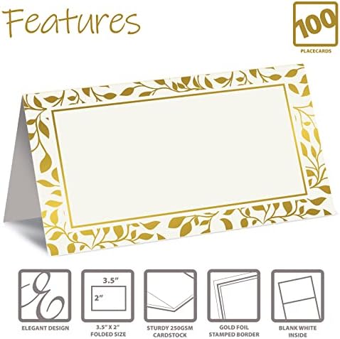 Better Office Products 100 Pack Place Cards