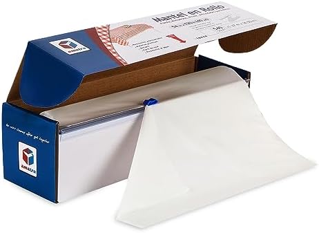 Amatra All-Purpose Plastic Table Cover Roll 54x120