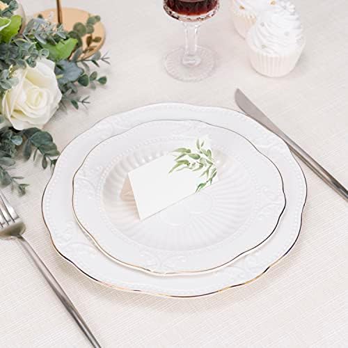 Crisky 120 Pack Greenery Place Cards for Events