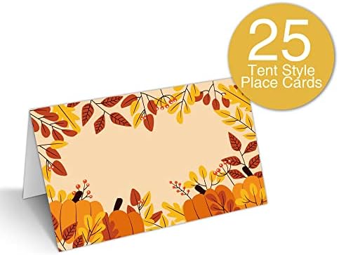 Tedea Thanksgiving Table Place Cards 25 Pack