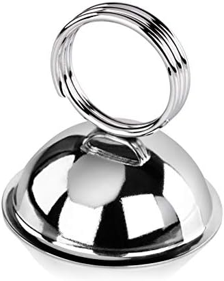 New Star Foodservice 23367 Split-Ring Place Card Holder Set of 12
